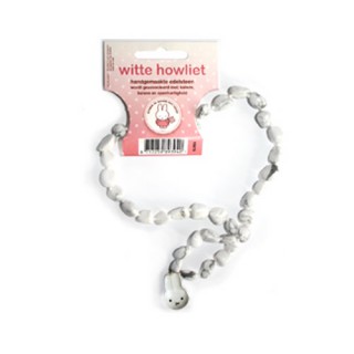 Miffy Halskette - Weißer Howlith