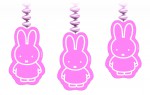 Miffy Rotorgirlande, rosa