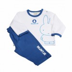 Miffy Pyjama - weiß blau