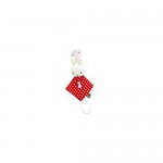Miffy Schnullerkette - rot